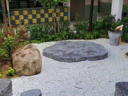 Lithe Audio Outdoor Bluetooth Rock Garden Speakers Installed at Blangah Rise Primary School Lithe Audio Outdoor Bluetooth Rock Garden Speakers Installed at Blangah Rise Primary School