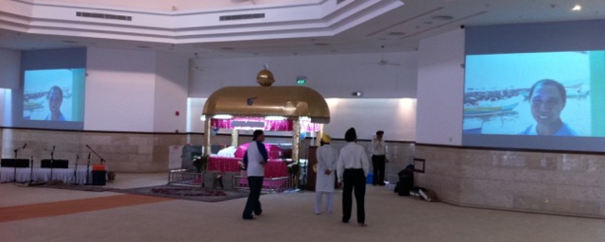 Main worship hall