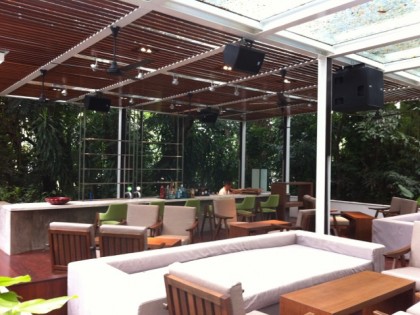 Terrace sound system