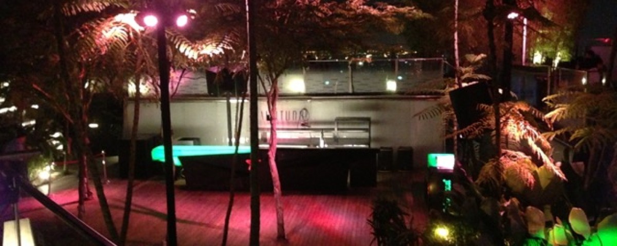 IP rated LED washlights provide mood and ambient lighting at 1-Altitude