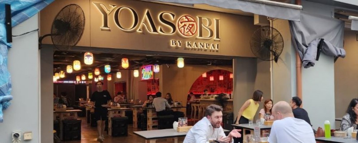 Singapore F&B Sound System Specialists LTAPL Install K-array and QSC into Yoasobi Restaurant
